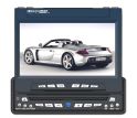 1 Din Motorized Control Panel 7 inch Indash TFT with DVD/DVD-R/M